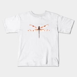 brown dragonfly watercolor Kids T-Shirt